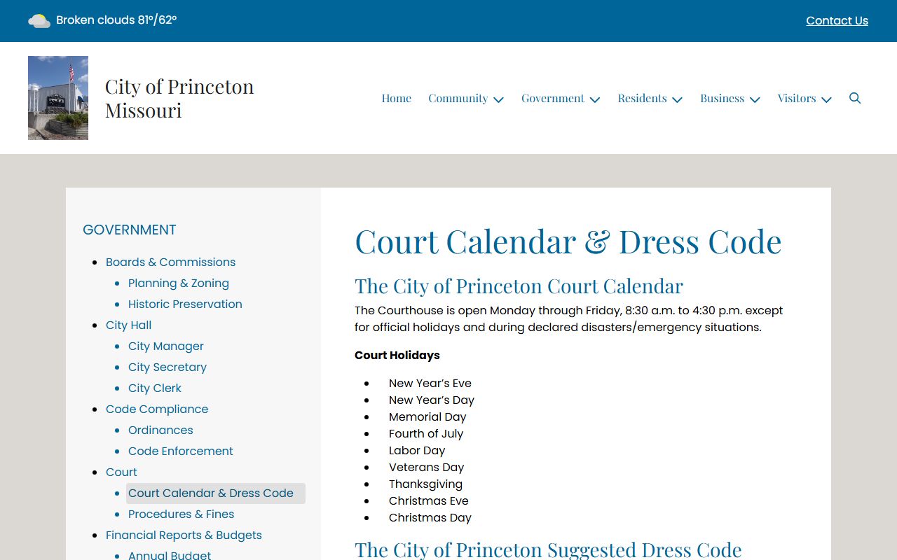 Princeton municipal court information relevant to Mercer County citation routing